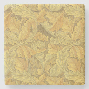 Posavasos De Piedra Papel pintado del Acanthus de William Morris
