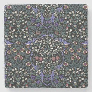 Posavasos De Piedra Papel pintado victoriano William Morris Blackthorn