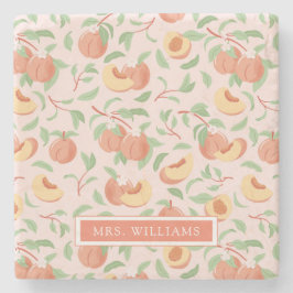 Posavasos De Piedra Papelera de piedra de arce personalizada