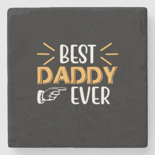 Posavasos De Piedra Papi Regalo mejor papi