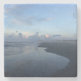 Posavasos De Piedra Pareciendo del sur, playa de Wrightsville