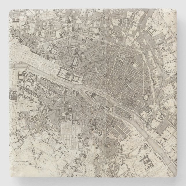 Posavasos De Piedra París (Anverso)