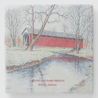 Posavasos De Piedra Parque Highland