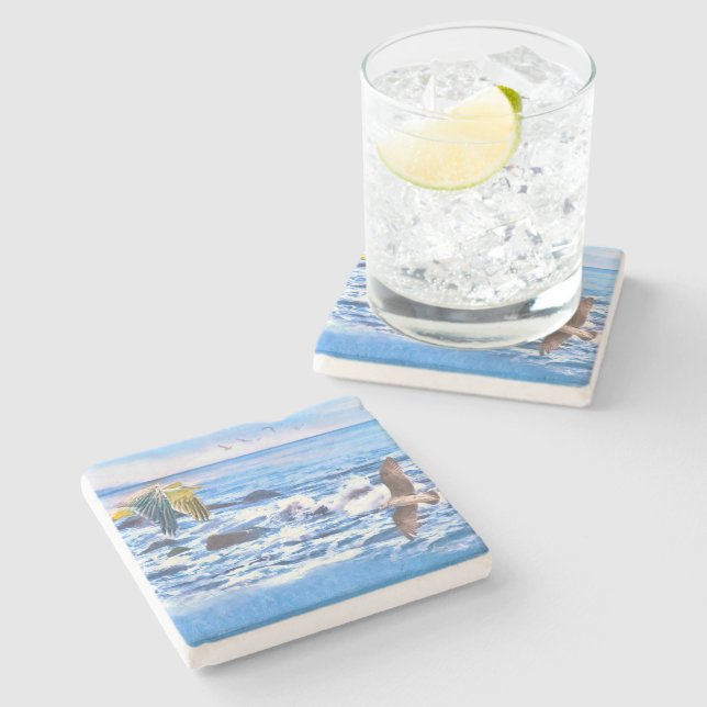 Posavasos De Piedra Parque infantil Coronado Beach California (Lateral)