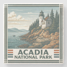 Posavasos De Piedra Parque nacional Acadia