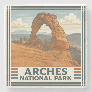 Posavasos De Piedra Parque nacional Arches