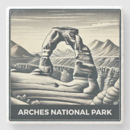 Posavasos De Piedra Parque nacional Arches