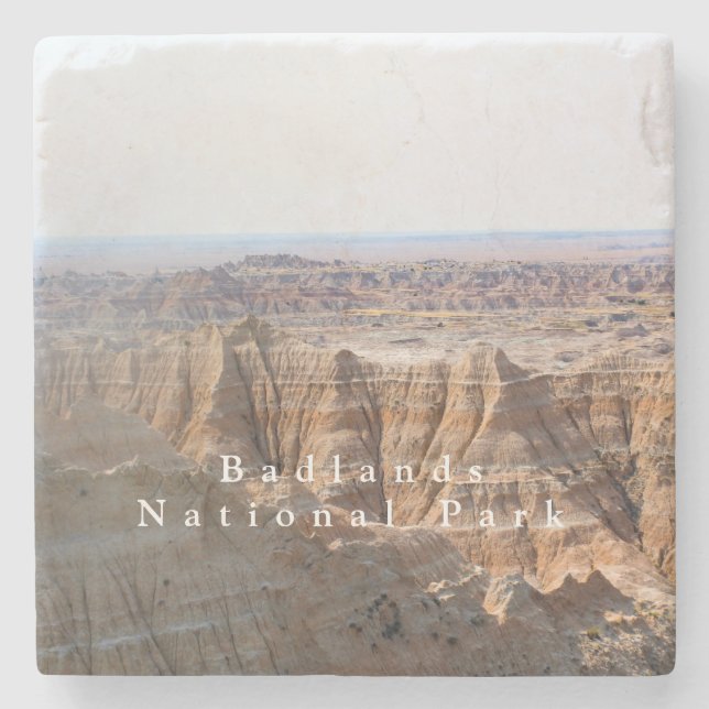 Posavasos De Piedra Parque nacional Badlands (Anverso)