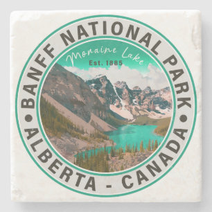 Posavasos De Piedra Parque nacional Banff Moraine Lake Alberta Canada
