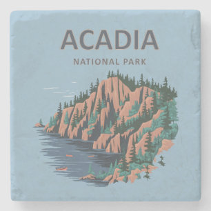 Posavasos De Piedra Parque nacional Cadillac