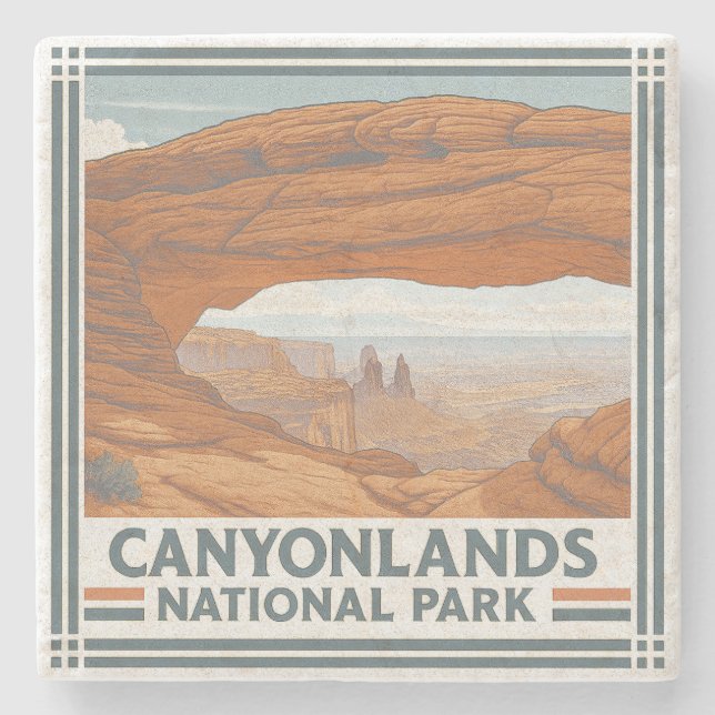 Posavasos De Piedra Parque nacional Canyonlands (Anverso)