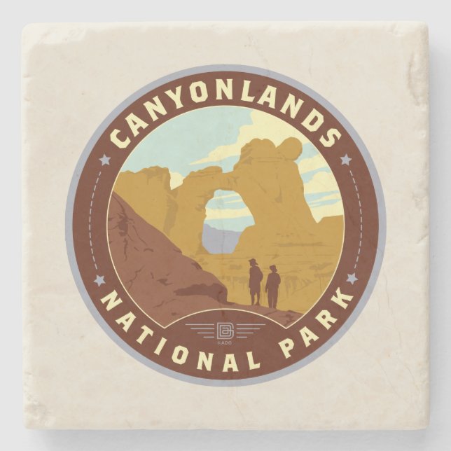 Posavasos De Piedra Parque nacional Canyonlands (Anverso)
