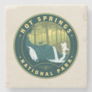 Posavasos De Piedra Parque nacional de Hot Springs