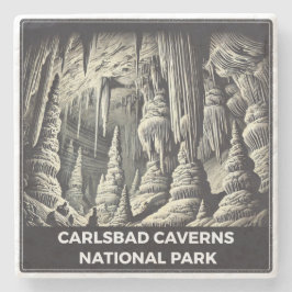 Posavasos De Piedra Parque nacional de las Cavernas de Carlsbad