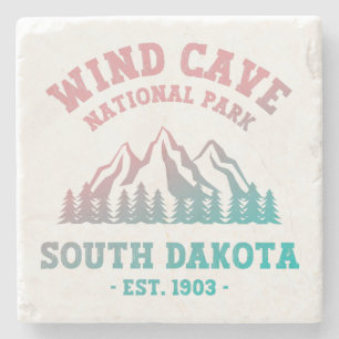 Posavasos De Piedra Parque nacional de las Cuevas del Viento en Dakota