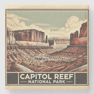 Posavasos De Piedra Parque nacional de los arrecifes del Capitolio