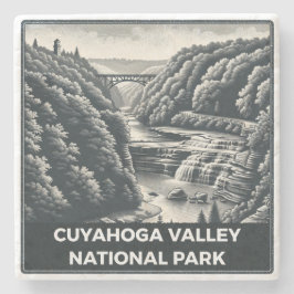Posavasos De Piedra Parque nacional del Valle de Cuyahoga