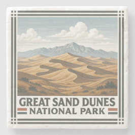 Posavasos De Piedra Parque nacional Grandes Dunas de Arena