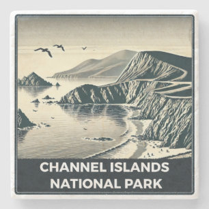Posavasos De Piedra Parque nacional Islas del Canal
