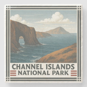 Posavasos De Piedra Parque nacional Islas del Canal