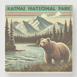 Posavasos De Piedra Parque nacional Katmai