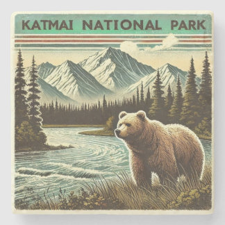 Posavasos De Piedra Parque nacional Katmai
