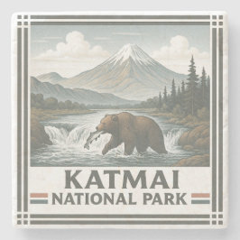 Posavasos De Piedra Parque nacional Katmai