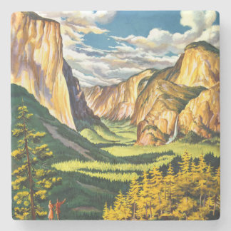 Posavasos De Piedra Parque Nacional Yosemite California Arte de Viaje