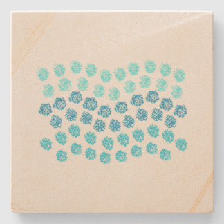 Posavasos De Piedra Pascua de arenisca azul