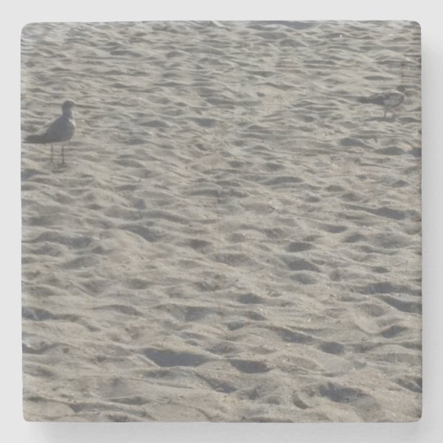 Posavasos De Piedra Pascua de bebida de gaviota (Anverso)