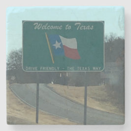 Posavasos De Piedra Pascua de bebidas de Texas