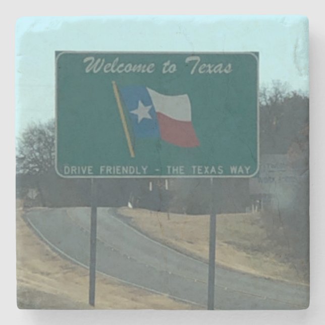 Posavasos De Piedra Pascua de bebidas de Texas (Anverso)