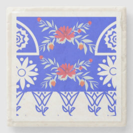 Posavasos De Piedra Pascua de nieve Florah