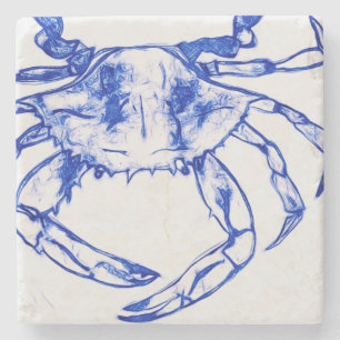 Posavasos De Piedra Pascua de piedra azul I