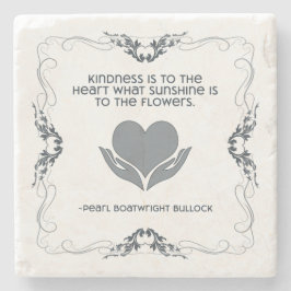 Posavasos De Piedra Pascua de piedra bondadosa en azul