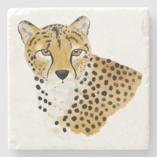 Posavasos De Piedra Pascua de piedra de Cheetah