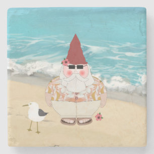 Posavasos De Piedra Pascua de piedra de Gnome Beach