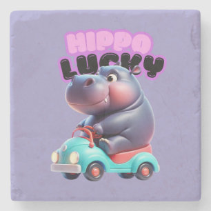 Posavasos De Piedra Pascua de piedra de Hippo