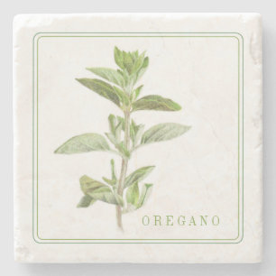 Posavasos De Piedra Pascua de piedra de mármol de OREGANO FRESCA (+tex