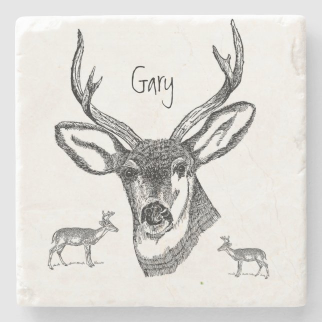 Posavasos De Piedra Pascua de piedra de mármol del día del padre (Anverso)