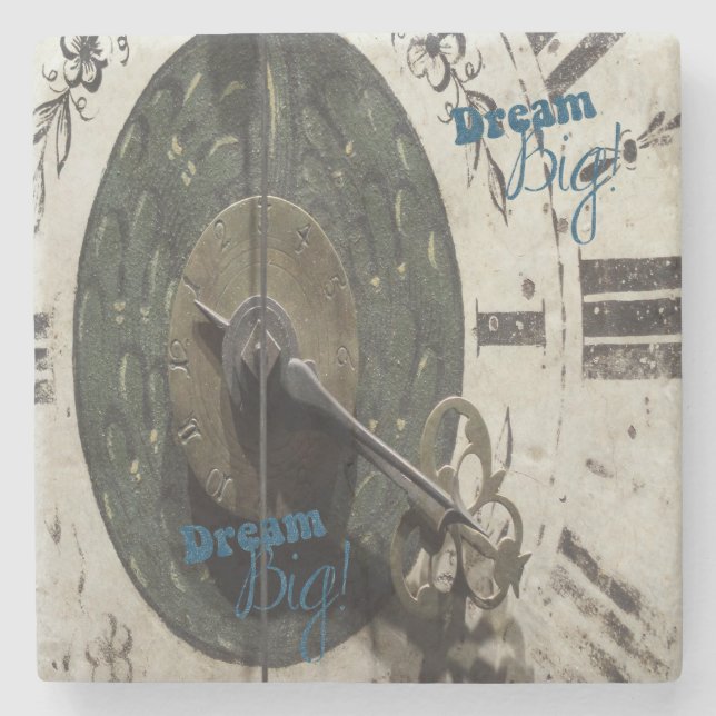 Posavasos De Piedra Pascua de piedra de mármol del día del padre (Anverso)