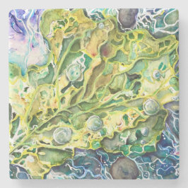 Posavasos De Piedra Pascua de piedra de "ruido verde"