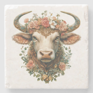 Posavasos De Piedra Pascua de piedra de toro