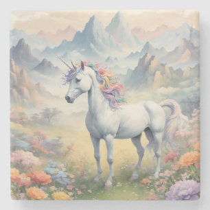 Posavasos De Piedra Pascua de piedra de Unicorn