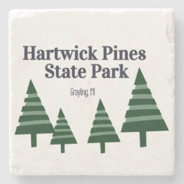 Posavasos De Piedra Pascua de piedra del parque estatal Hartwick Pines