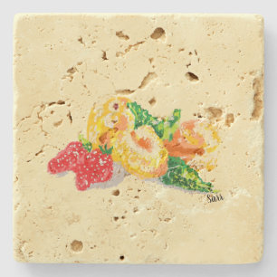 Posavasos De Piedra Pascua de piedra: fruta