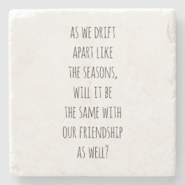 Posavasos De Piedra Pascua de piedra por goteo