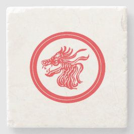 Posavasos De Piedra Pascua De Piedra: Suerte Del Dragón