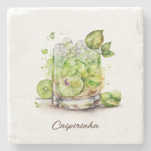 Posavasos De Piedra Pascua, piedra - Caipirinha