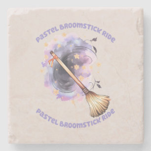 Posavasos De Piedra Paseo por Broomstick